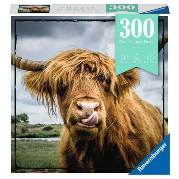Ravensburger - Puzzle Moment Highland Cattle 300pc Puzzle