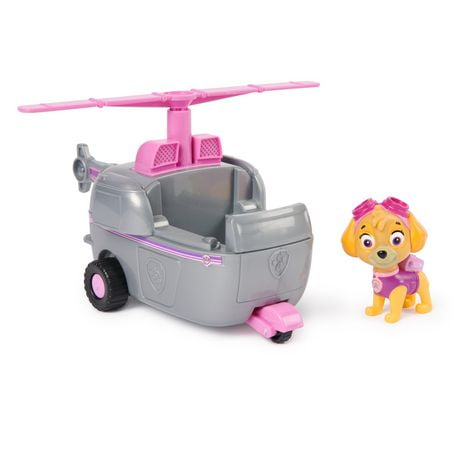 PAW Patrol, Skye’s Helicopter, Toy Vehicle with Collectible Action Figure, Sustainably Minded Kids Toys for Boys & Girls Ages 3 and Up, Skye’s Helicopter