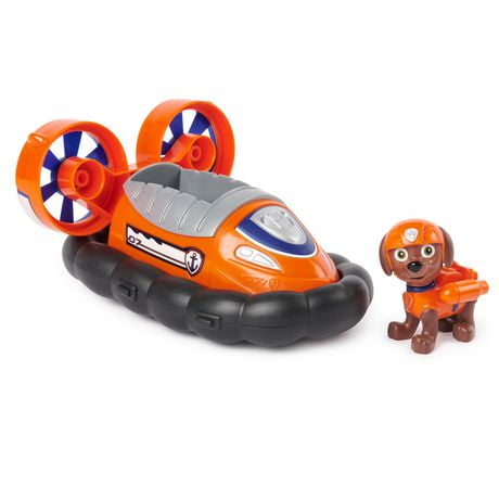 PAW Patrol, Zuma’s Hovercraft, Toy Vehicle with Collectible Action Figure, Sustainably Minded Kids Toys for Boys & Girls Ages 3 and Up