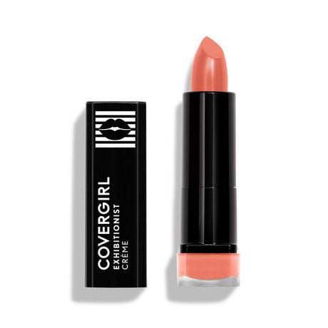 COVERGIRL Exhibitionist Crème Lipstick, Formulated with Shea Butter, Avocado, Coconut & Omega Oils for 24HR Hydration, 100% Cruelty-Free, Cream Stick