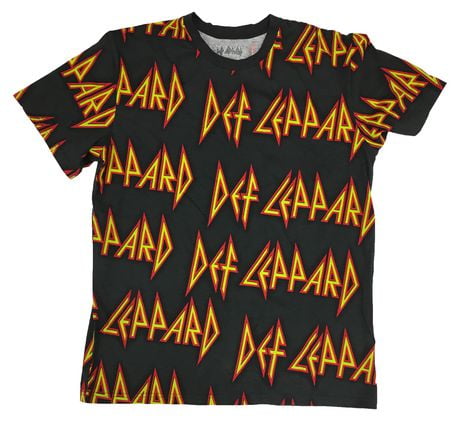 def leppard t shirt walmart