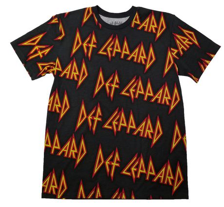 Def Leppard AOP Mens T-shirt | Walmart 