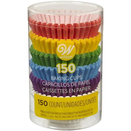 Wilton Rainbow Mini Cupcake Liners | Walmart Canada