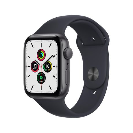 Apple Watch SE 40mm Space Gray Aluminum - Space Black Sport Band MKQ13VC/A