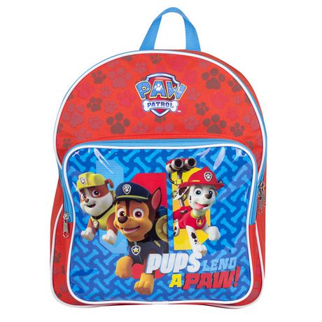 PAW Patrol Front Zippered 1 Pocket Backpack | Walmart Canada