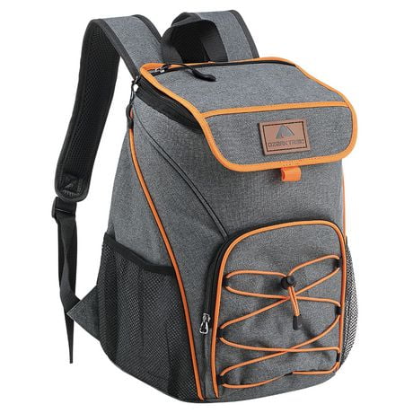 Ozark Trail Ozark Trail 24-Can Backpack Cooler with multiple pockets and shoulder strap for easy carry, Vintage color, size : 11.41in x 7.28in x 14.96in