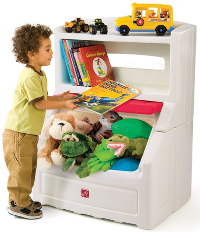 step 2 toy chest bookcase