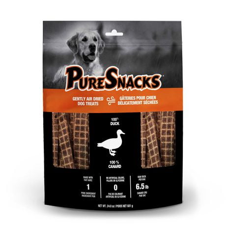 PureSnacks Duck Jerky Dog Treats, 681g