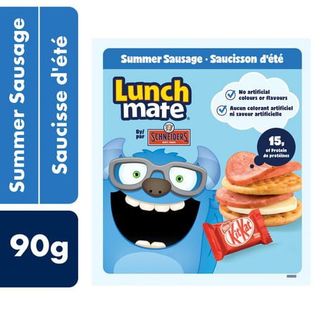 Schneiders Lunch Mate Summer Sausage Lunch Kit, 90 g