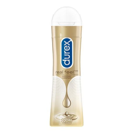 Durex Real Feel, Silicone Based Intimate Lubricant, 100 mL