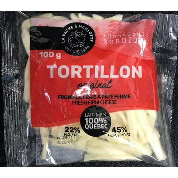 La Vache a Maillotte - Fresh Cheese Tortillons original 100 gr, Fresh firm salted cheese 100g