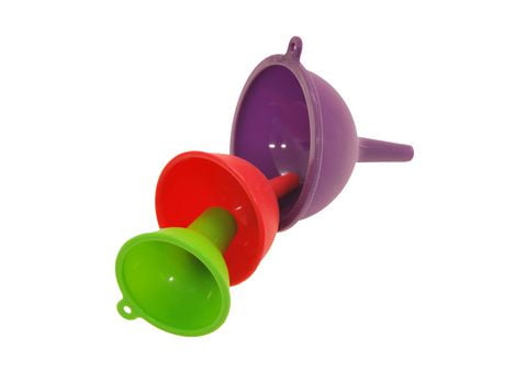 silicone funnel set