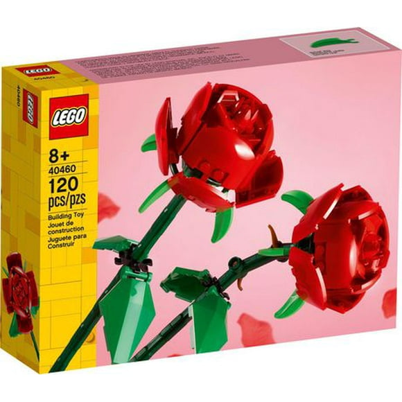 LEGO Flowers Roses 40460 Ensemble de construction (120 pièces) Comprend 120 pièces, 8+ ans