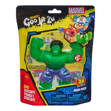 HEROES OF GOO JIT ZU MARVEL S5 HERO PK L'INCREDIBLE HULK COMMON PKG