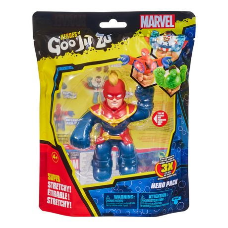 HEROES OF GOO JIT ZU MARVEL S5 HERO PK CAPTAIN MARVEL COMMON PKG