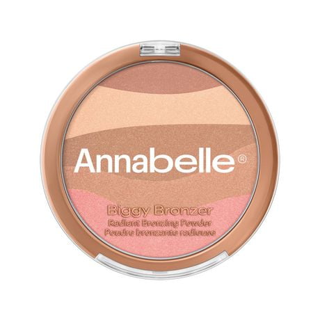 Annabelle Poudre bronzante radieuse sans talc Biggy Bronzer Végane et sans cruauté, 17,8 g