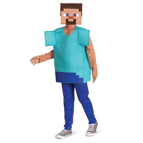 Costume Minecraft Steve Classic Plus pour enfants