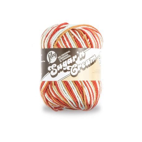 Lily Sugar'n Cream® Super Size Ombre Yarn, Cotton #4 Medium, 3oz/85g ...