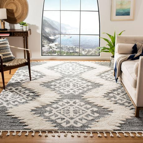 Safavieh Moroccan Tassel Shag Desmond Southwestern Area Rug