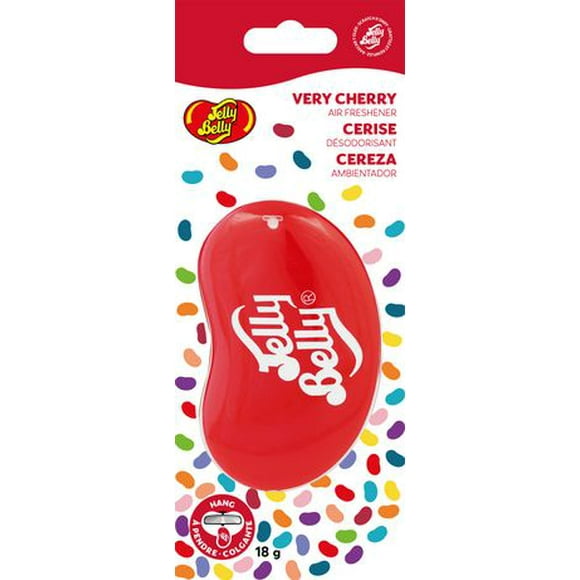 Jelly Belly 3D Hanging Air Freshener - Very Cherry, 1 Pack
