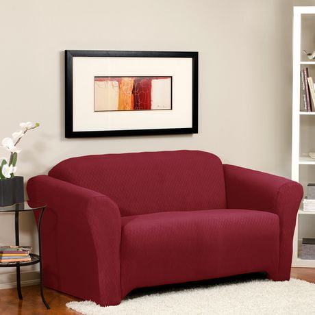 Sure Fit Diamond Stretch Loveseat Slipcover Walmart Canada