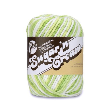 Lily Sugar'n Cream® le Fil Ombre Original, Coton #4 Moyen, 2oz/57g, 95 Yards