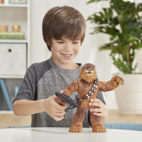 Star Wars Galactic Heroes Mega Mighties Chewbacca 10-Inch Action Figure