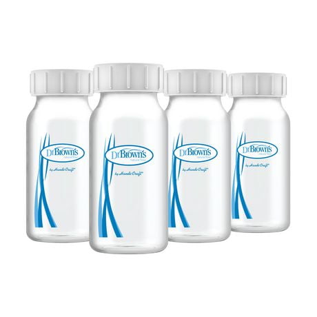 Biberons de collecte de lait maternel Dr. Brown's® 120 ml paquet de 4