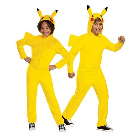 Pokemon Pikachu Hooded Classic Jumpsuit, Sizes M-XL