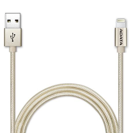 Sync & Charge Lightning cable GOLD