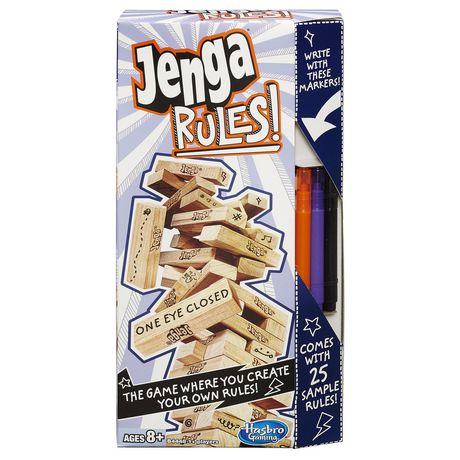 rules for jenga stacking game