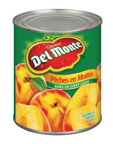 monte del slices peach syrup light zoom canned