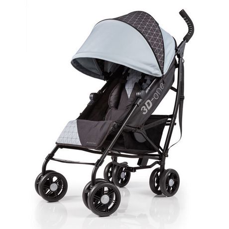 Summer Infant 3D One Convenience Baby Stroller Black