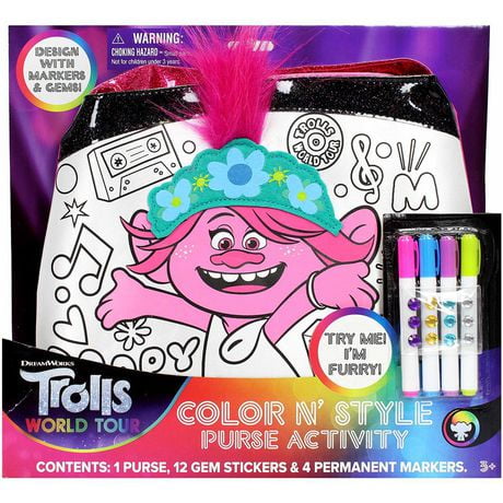 Trolls Color N Style Purse
