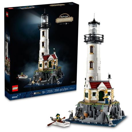 LEGO Ideas Motorized Lighthouse 21335 Toy Building Kit (2065 Pieces)