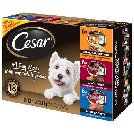 Cesar Wet Mealtime Small Dog Food | Walmart Canada