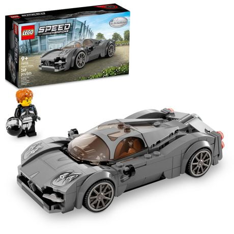 LEGO Speed Champions Pagani Utopia 76915 Race Car Toy Model Building Kit, Italian Hypercar, Collectible Racing Vehicle, 2023 Set, Includes 249 Pieces, Ages 9+