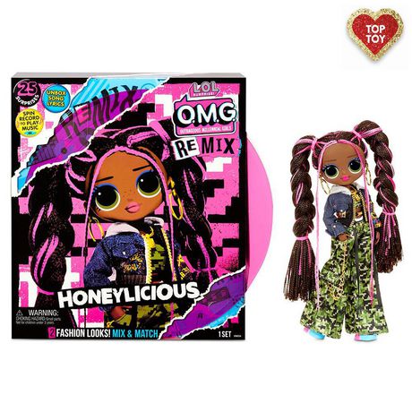 L.O.L. Surprise! O.M.G. Remix Honeylicious Fashion Doll Multicolour