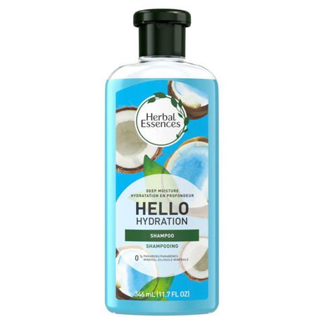 Shampooing et gel douche Herbal Essences Hello Hydration, hydratation pour les cheveux 346&nbsp;mL