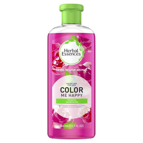 Shampooing et gel douche Herbal Essences Color Me Happy, pour cheveux colorés 346&nbsp;mL