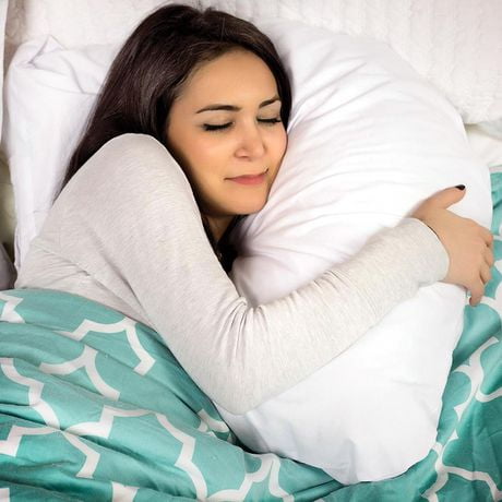 Dmi U Shaped Contour Body Pillow Great For Side Sleeping Neck