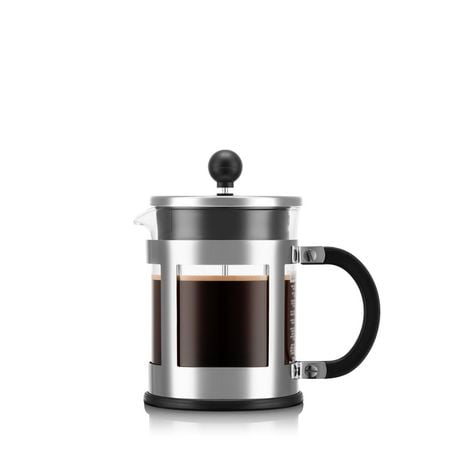 Bodum Kenya French Press, Stainless Steel, 4 Cup, 0.5L, 17 oz