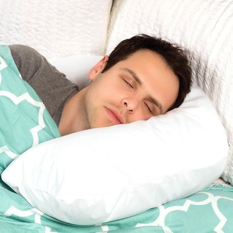 Dmi U Shaped Contour Body Pillow Great For Side Sleeping Neck