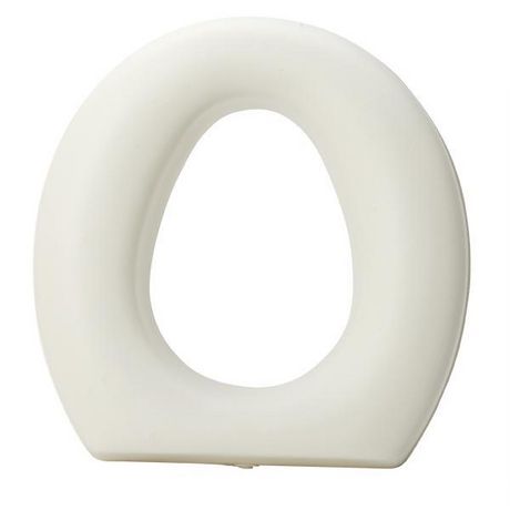 HealthSmart Raised Toilet Seat Riser for Elderly, Portable ...