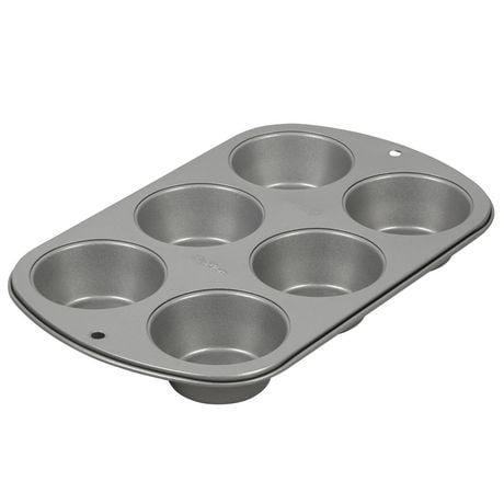 Wilton Baker's Choice Non-Stick Bakeware 2-Piece Standard 6-Cup Muffin ...