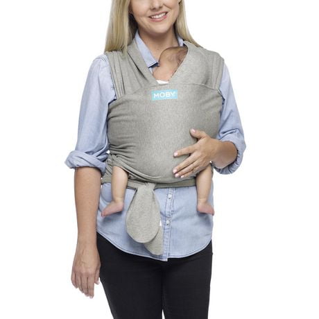 MOBY Wrap Baby Carrier - Classic Wrap for Newborns & Infants - One size