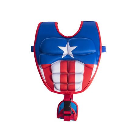 Gilet de bain 3-D - Captain America - S / M