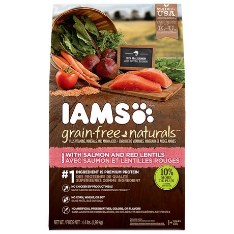 IAMS™ Healthy Naturals™ Adult Grain Free Salmon + Red Lentils | Walmart ...