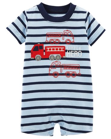 Child of Mine made by Carter's Newborn Boys' 1 piece Firetruck Outfit ...