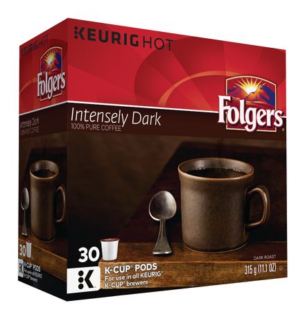 Folgers Intensely Dark K-Cup Coffee Pods